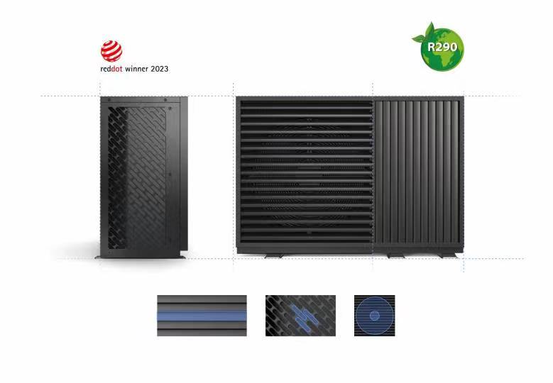 R290 air to water heat pump