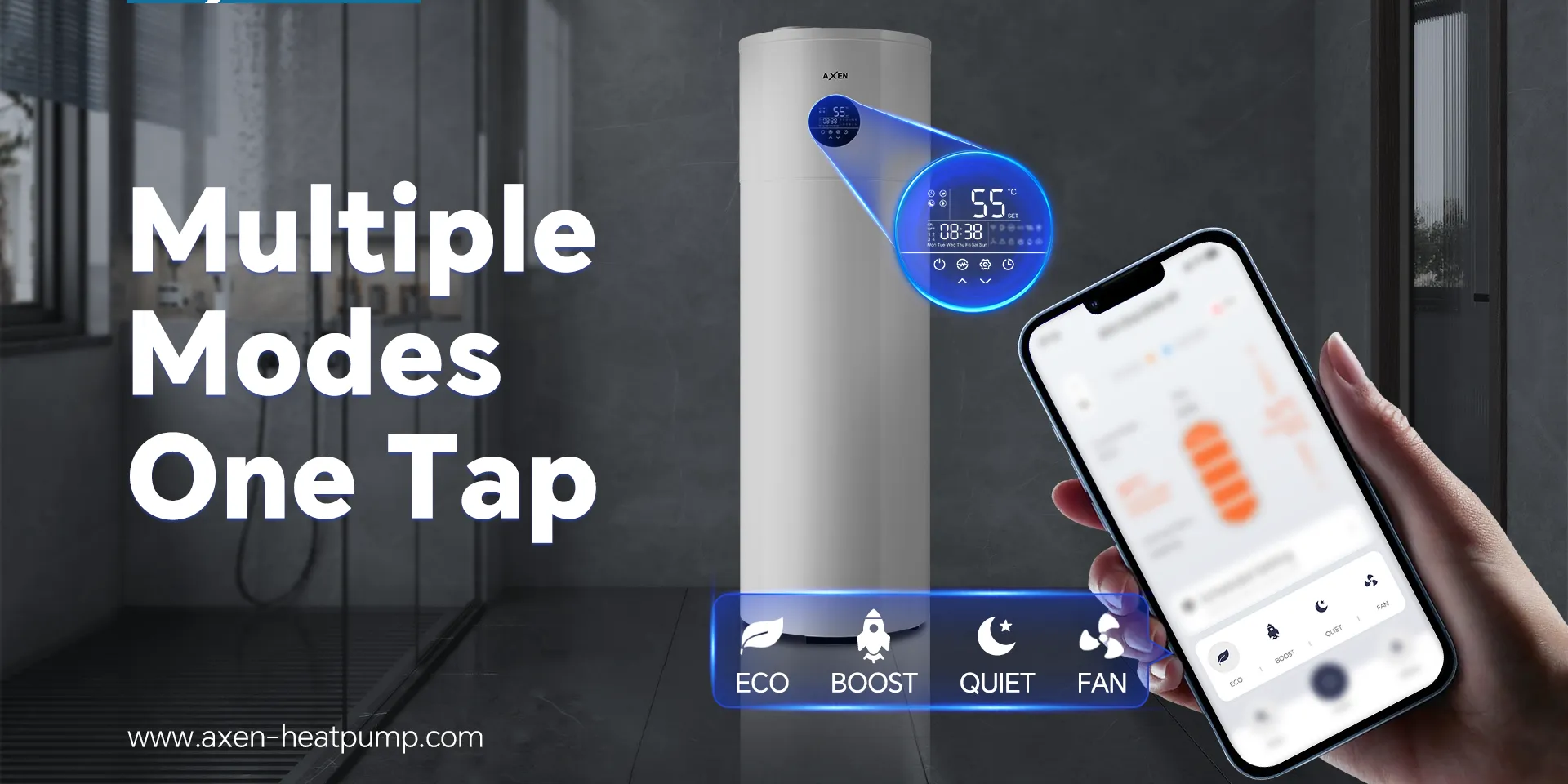 Tap Into Smarter Comfort with AXEN