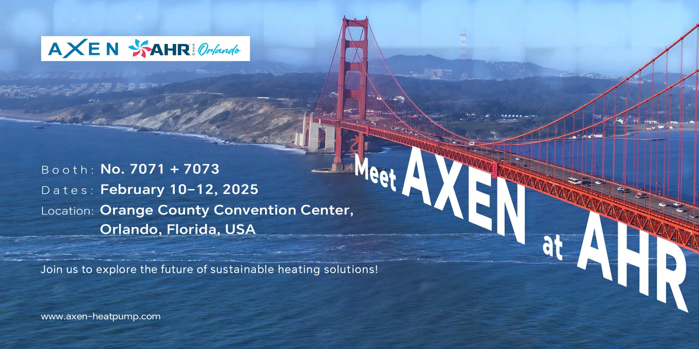 Join AXEN at AHR 2025!