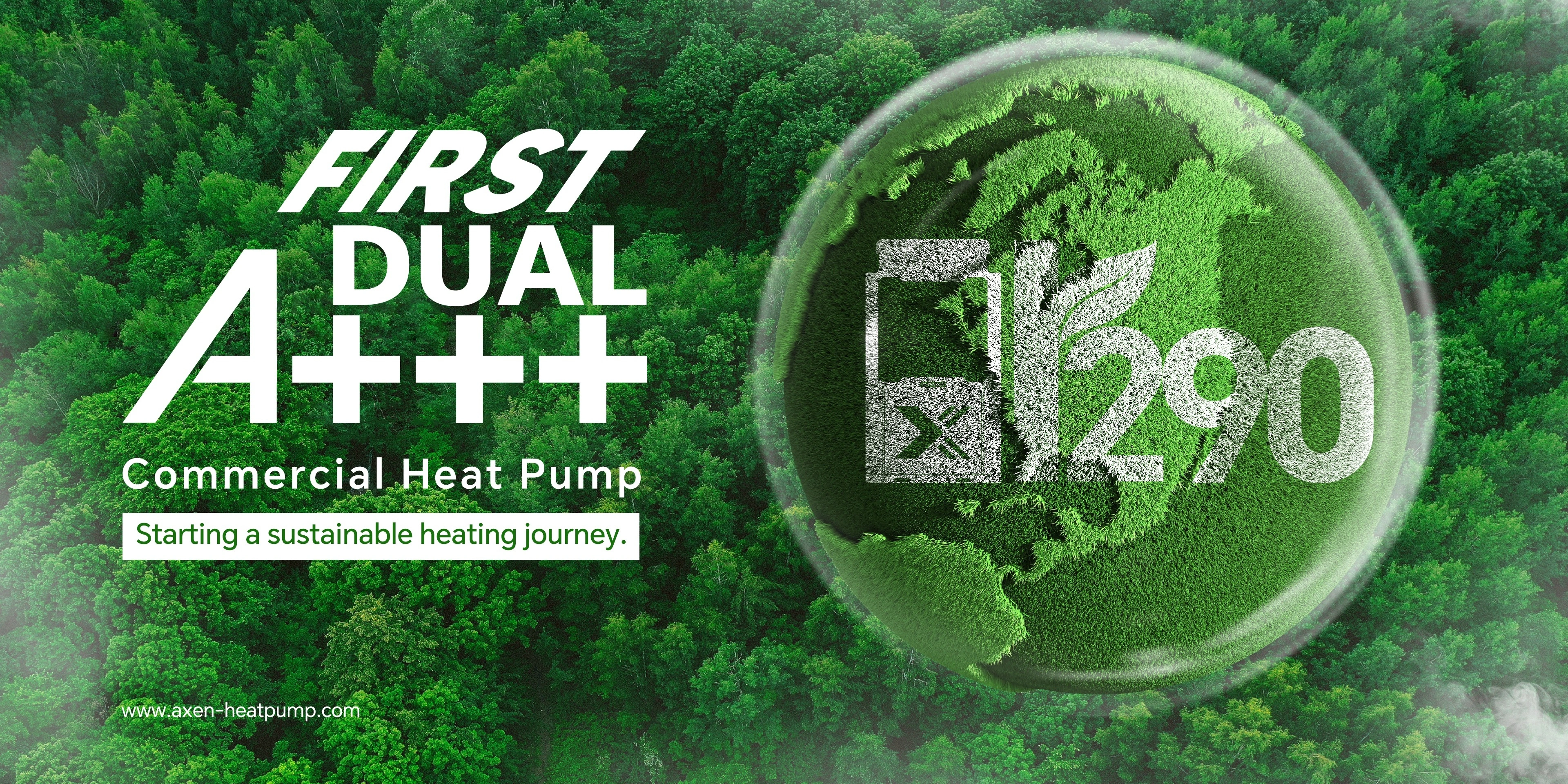 AXEN Launches First Dual A+++ Commercial Heat Pump at ISH 2025