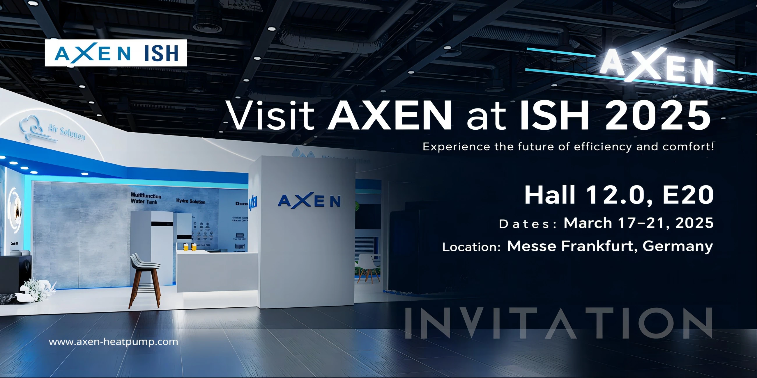 Join AXEN at ISH 2025 – The Future of Innovation Awaits!